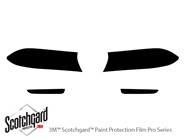 Dodge Charger 2015-2023 3M Pro Shield Headlight Protecive Film
