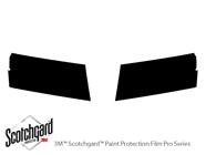 Dodge Dakota 2008-2010 3M Pro Shield Headlight Protecive Film