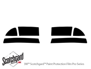 Dodge Durango 1998-2003 3M Pro Shield Headlight Protecive Film