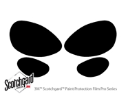 Fiat 500x 2016-2021 3M Pro Shield Headlight Protecive Film