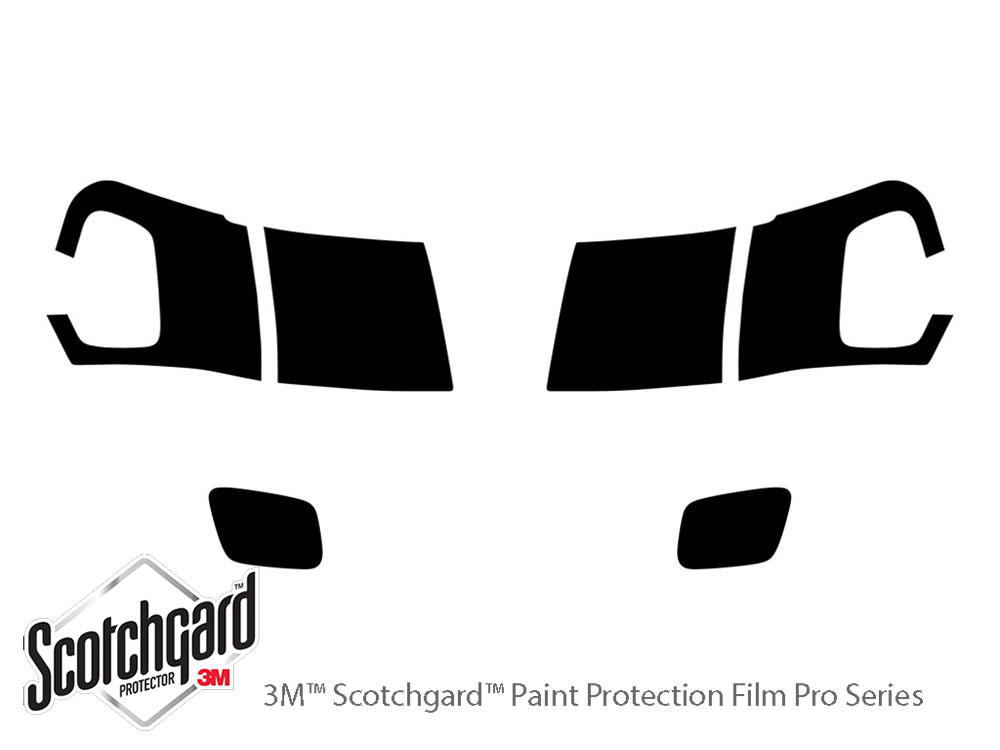Ford Explorer Sport Trac 2001-2005 3M Pro Shield Headlight Protecive Film