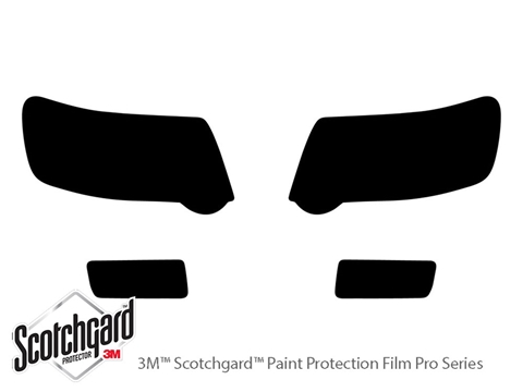 3M™ Ford Explorer Sport Trac 2007-2010 Headlight Protection Film