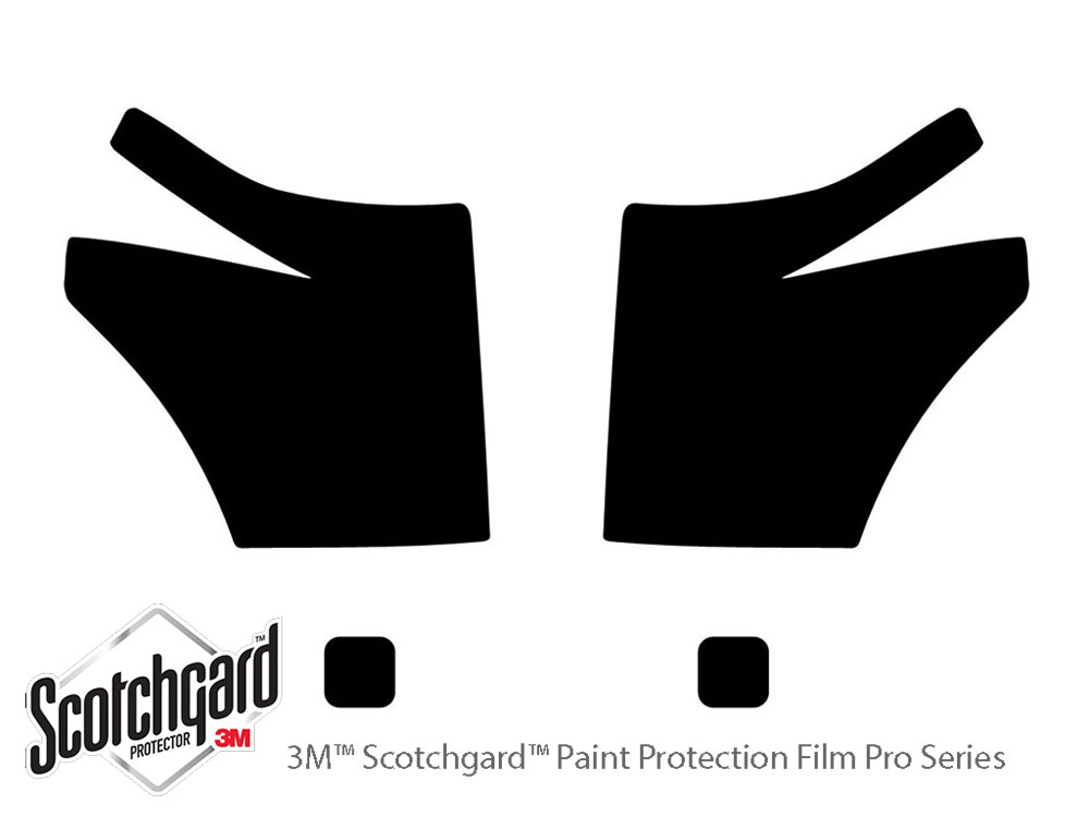 Ford F-250 2011-2016 3M Pro Shield Headlight Protecive Film