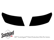 Ford Taurus 2008-2009 3M Pro Shield Headlight Protecive Film