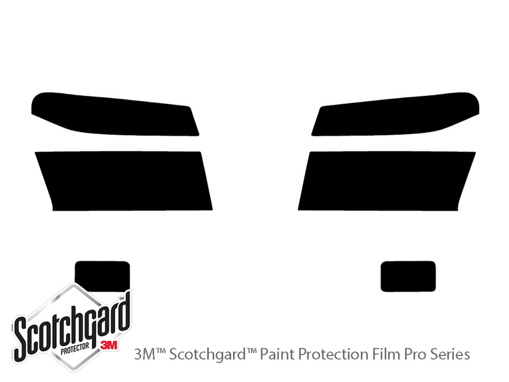GMC Canyon 2004-2012 3M Pro Shield Headlight Protecive Film