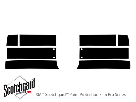3M™ GMC Safari 2003-2005 Headlight Protection Film