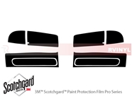GMC Sierra Classic 2007-2007 3M Pro Shield Headlight Protecive Film