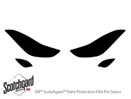 Hyundai Elantra Coupe 2013-2015 3M Pro Shield Headlight Protecive Film