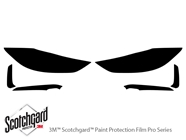 Hyundai Elantra 2017-2018 (Sedan) 3M Pro Shield Headlight Protecive Film