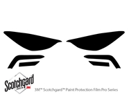 Infiniti QX30 2017-2019 3M Pro Shield Headlight Protecive Film