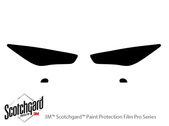 Infiniti QX60 2016-2020 3M Pro Shield Headlight Protecive Film