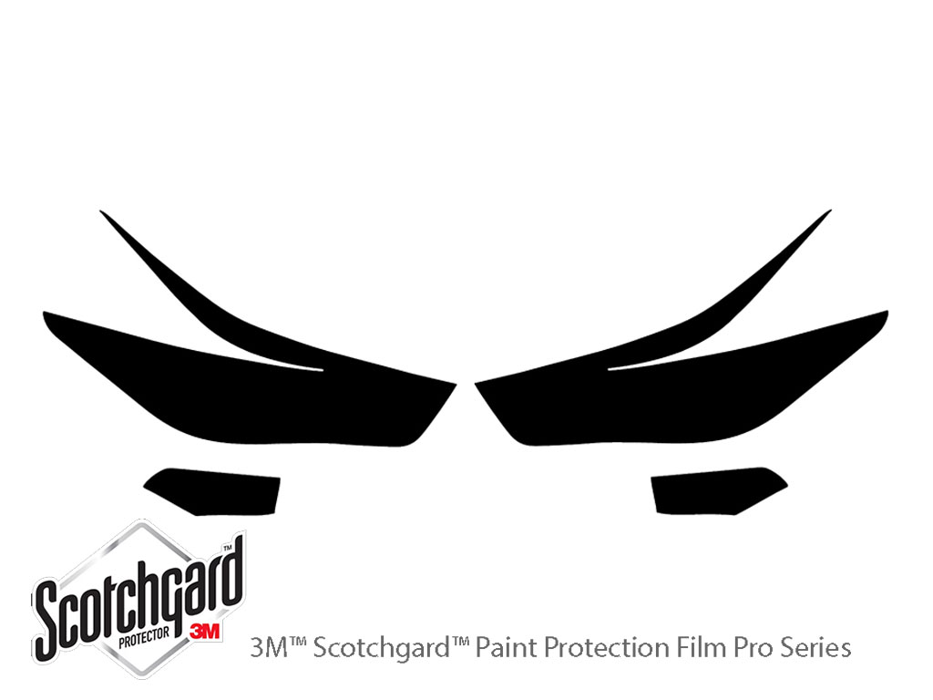 Infiniti QX80 2018-2022 3M Pro Shield Headlight Protecive Film