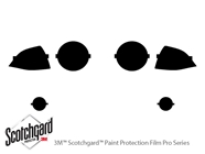 Jeep Compass 2007-2010 3M Pro Shield Headlight Protecive Film