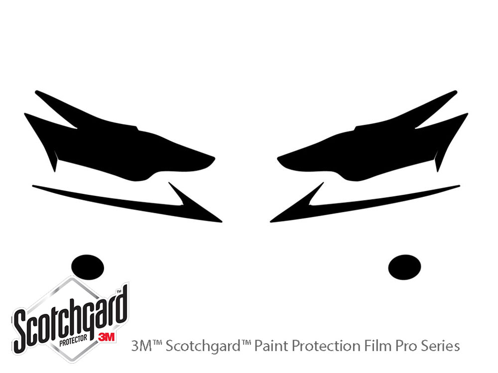 Lexus IS 2014-2020 3M Pro Shield Headlight Protecive Film