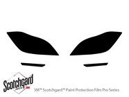 Mercedes-Benz CLS-Class 2012-2014 3M Pro Shield Headlight Protecive Film