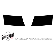 Mercury Grand Marquis 2003-2005 3M Pro Shield Headlight Protecive Film