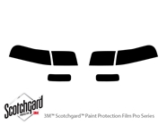 Mercury Grand Marquis 2006-2011 3M Pro Shield Headlight Protecive Film