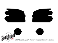 Nissan Frontier 2001-2004 3M Pro Shield Headlight Protecive Film