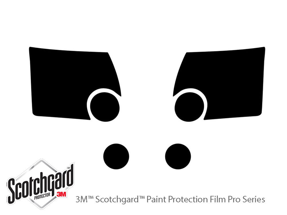 Nissan Xterra 2005-2015 3M Pro Shield Headlight Protecive Film