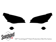 Subaru Impreza 2006-2007 3M Pro Shield Headlight Protecive Film