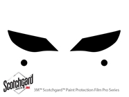 Subaru Impreza 2008-2009 3M Pro Shield Headlight Protecive Film