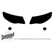 Volkswagen Touareg 2008-2010 3M Pro Shield Headlight Protecive Film