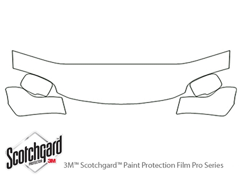 3M™ Acura MDX 2001-2006 Paint Protection Kit - Hood