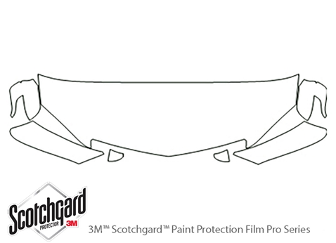 3M™ Acura RDX 2007-2009 Paint Protection Kit - Hood