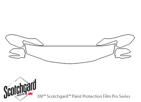 3M™ Acura TSX 2006-2008 Paint Protection Kit - Hood