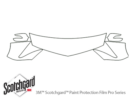 3M™ Acura ZDX 2010-2013 Paint Protection Kit - Hood