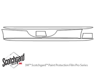 Audi A5 2008-2012 3M Clear Bra Door Cup Paint Protection Kit Diagram