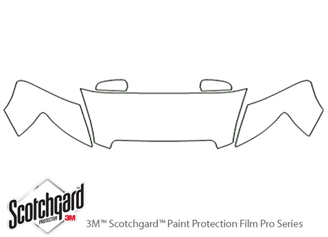 3M™ Audi A6 2006-2008 Paint Protection Kit - Hood