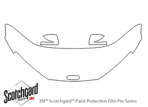 3M™ Audi R8 2008-2012 Paint Protection Kit - Hood