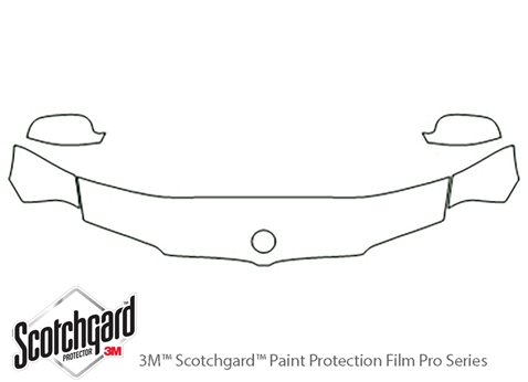 3M™ BMW X3 2007-2010 Paint Protection Kit - Hood