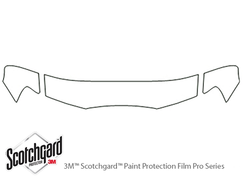3M™ Buick Rainier 2004-2007 Paint Protection Kit - Hood