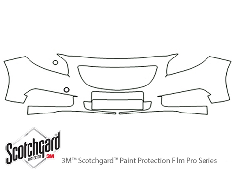 3M™ Buick Regal 2011-2013 Paint Protection Kit - Bumper