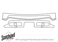 Cadillac Escalade 2002-2006 3M Clear Bra Bumper Paint Protection Kit Diagram