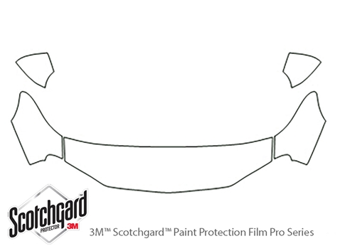3M™ Chevrolet Camaro 1998-2002 Paint Protection Kit - Hood