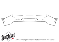 Chevrolet Camaro 2016-2018 3M Clear Bra Door Cup Paint Protection Kit Diagram