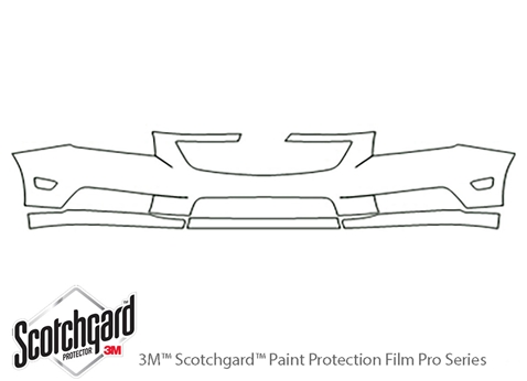 3M™ Chevrolet Cruze 2011-2015 Paint Protection Kit - Bumper