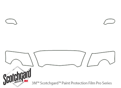 3M™ Chevrolet SSR 2003-2006 Paint Protection Kit - Hood