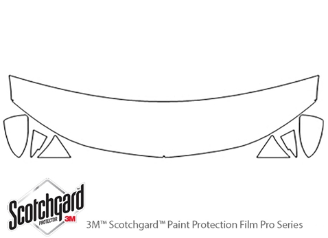 3M™ Chevrolet Sonic 2017-2020 Paint Protection Kit - Hood