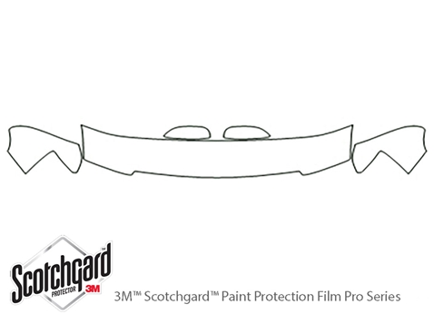 3M™ Chevrolet Tahoe 2007-2014 Paint Protection Kit - Hood