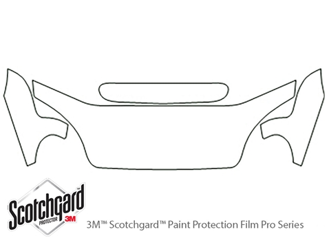 3M™ Daewoo Lanos 2000-2002 Paint Protection Kit - Hood