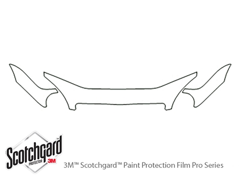 3M™ Daewoo Leganza 2000-2002 Paint Protection Kit - Hood