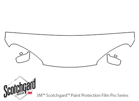 3M™ Dodge Viper 1992-1995 Paint Protection Kit - Hood