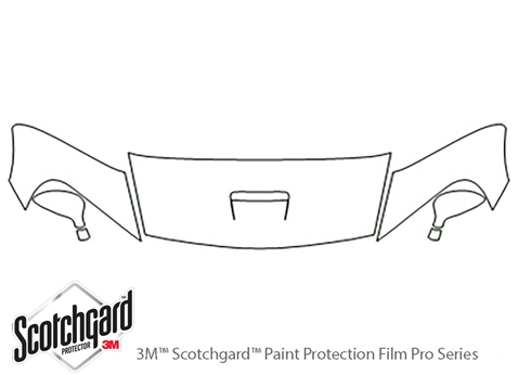 3M™ Dodge Viper 2003-2007 Paint Protection Kit - Hood