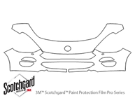 Fiat 124 Spider 2017-2020 3M Clear Bra Bumper Paint Protection Kit Diagram