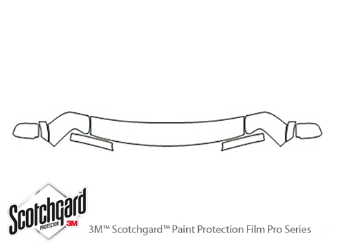 3M™ GMC Safari 1996-2002 Paint Protection Kit - Hood