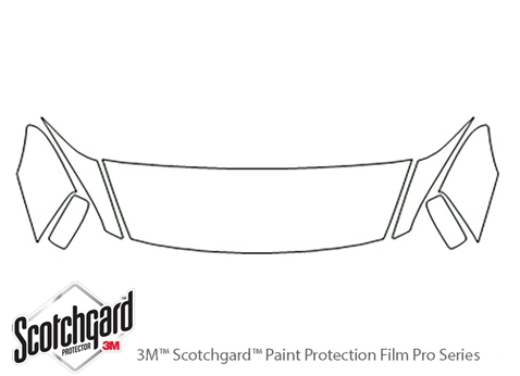 3M™ Honda Accord 2003-2007 Paint Protection Kit - Hood